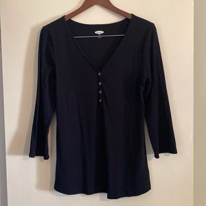 Size L Tall Slim Fit Henley from Old Navy